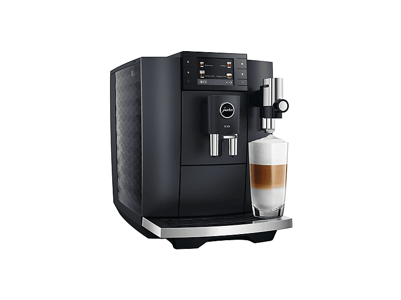Jura E8 (ED) Kaffeevollautomat (Cosmic Black, P.A.G.2, 15 bar, externer Milchbehälter) — Foto 2 von 5