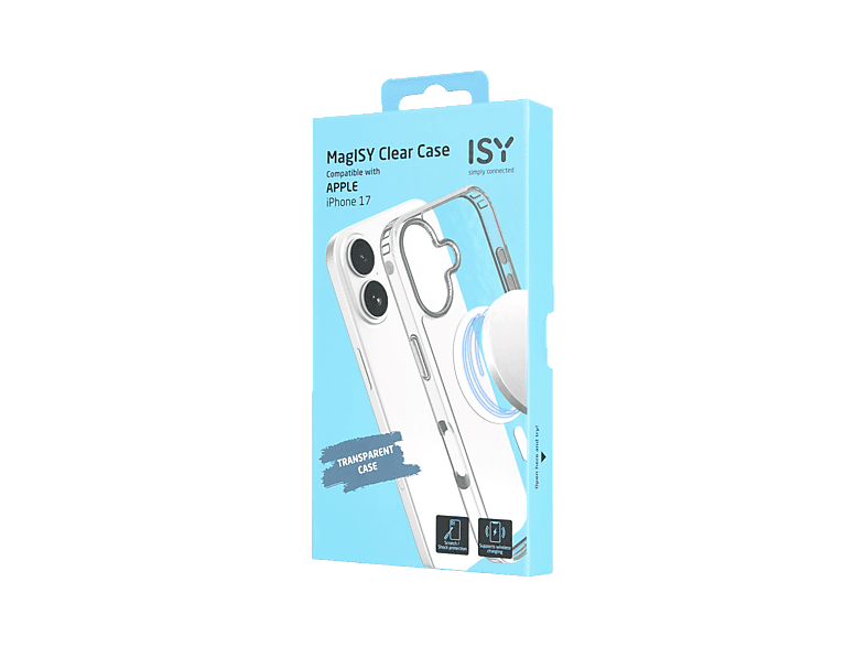Thumbnail - ISY ISC-1130 MAGISY CLEAR, Backcover, Apple, iPhone 17, Transparent