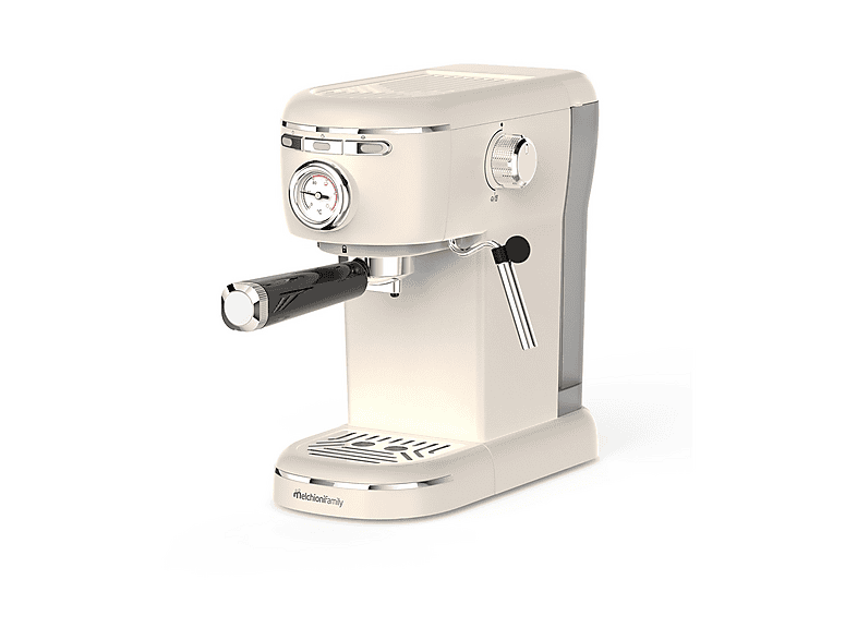 Melchioni Family Aromatica Plus, Macchina DA Caffè 3 IN 1, Compatibile con Capsule Nespresso, Cialde E.s.e. o caffè in Polvere, 1100 W, 15 bar,