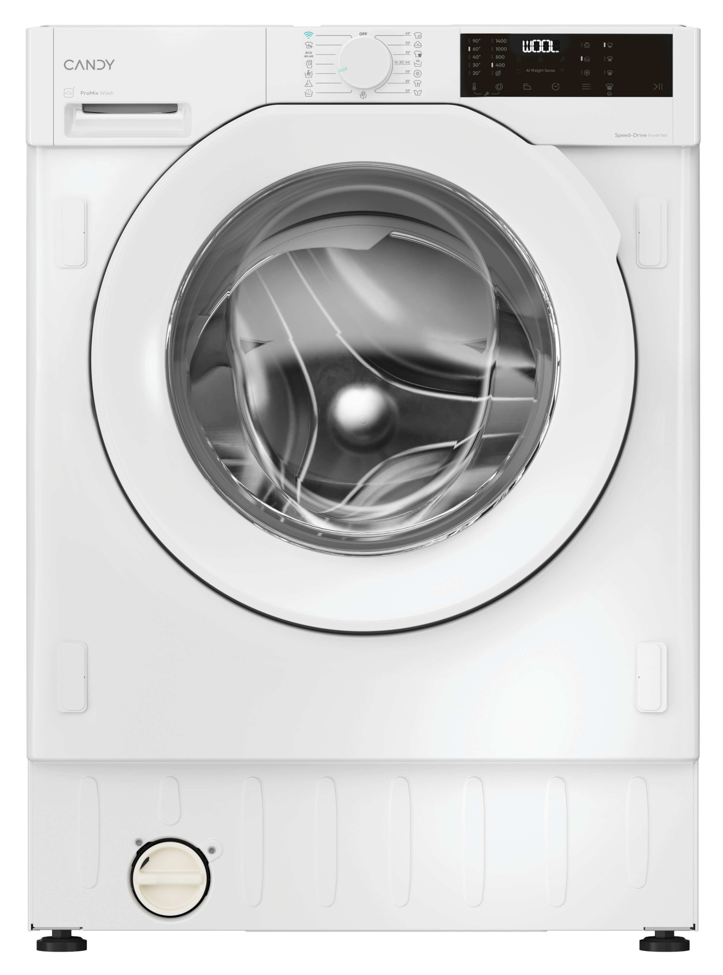 CANDY BC449M4D8J-S Beépíthető mosógép, A, 9kg, 1400RPM