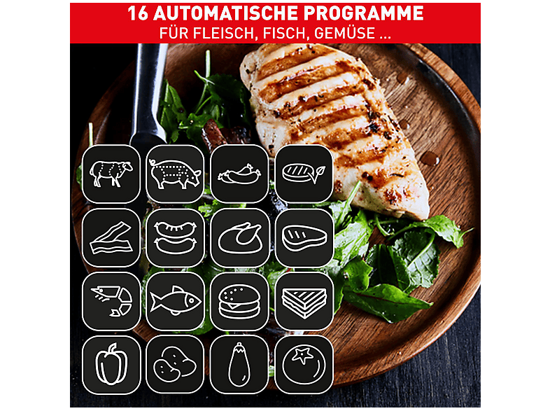 TEFAL GC760D OptiGrill Elite XL Kontaktgrill