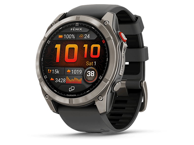 Zegarek sportowy Garmin Fenix 8 Pro AMOLED Czarny (010-03199-11)