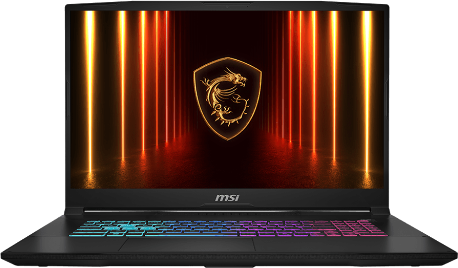 MSI Katana 17 HX B14WGK 9S7-17L791-209 Gamer laptop (17,3" QHD/Core i7/32GB/1024 GB SSD/RTX5070 8GB/Win11H)