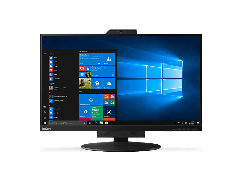 LENOVO - B2B THINKCENTRE TINY-IN-ONE 27 Zoll  QHD  Monitor  14 ms Reaktionszeit 75 Hz 