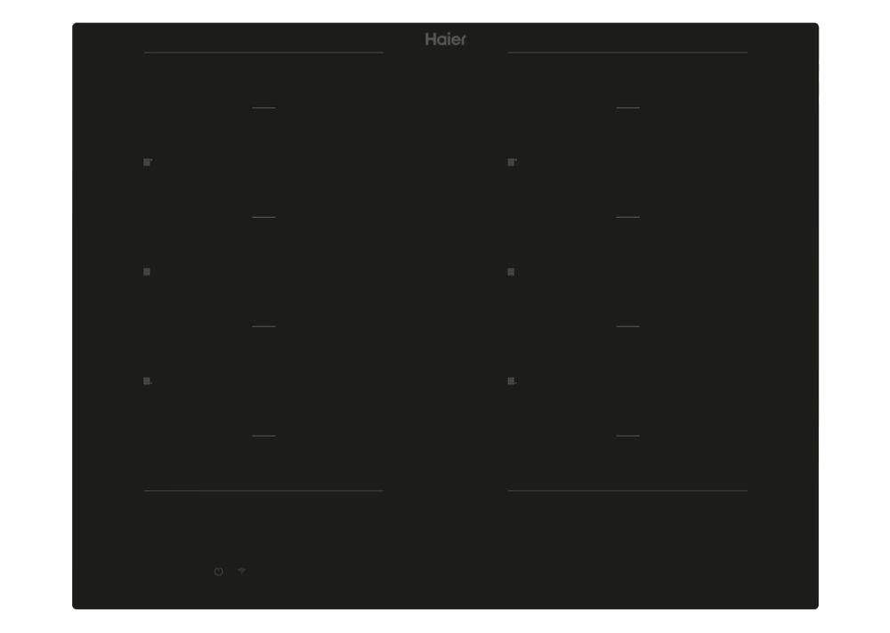 HAIER HA2MTB58IRB1S Beépíthető indukciós főzőlap, Láthatatlan Multislider