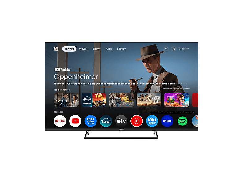 Peaq Ptv55Gu-7025C, Smart TV LED 55'', 4K, Uhd, Dolby Audio, 2025