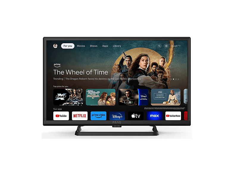 Peaq Ptv24Gh-7024C TV Led, 24", HD