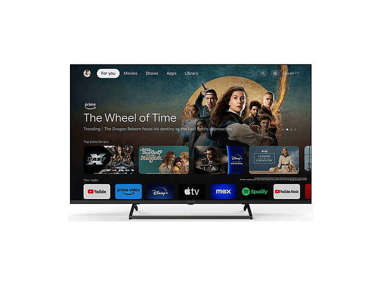 Peaq Ptv50Gqu-7124C TV Qled, 50", Qled 4K
