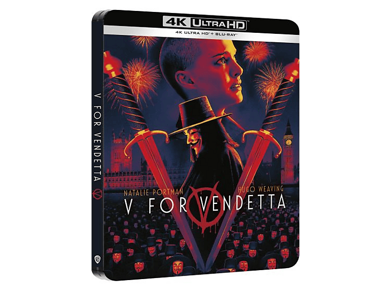 Warner Home Video V Pour Vendetta - 4k Ultra Hd Blu-ray