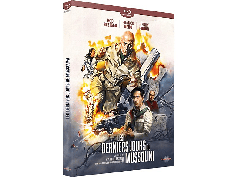 Carlotta Films Les Derniers Jours De Mussolini - Blu-ray
