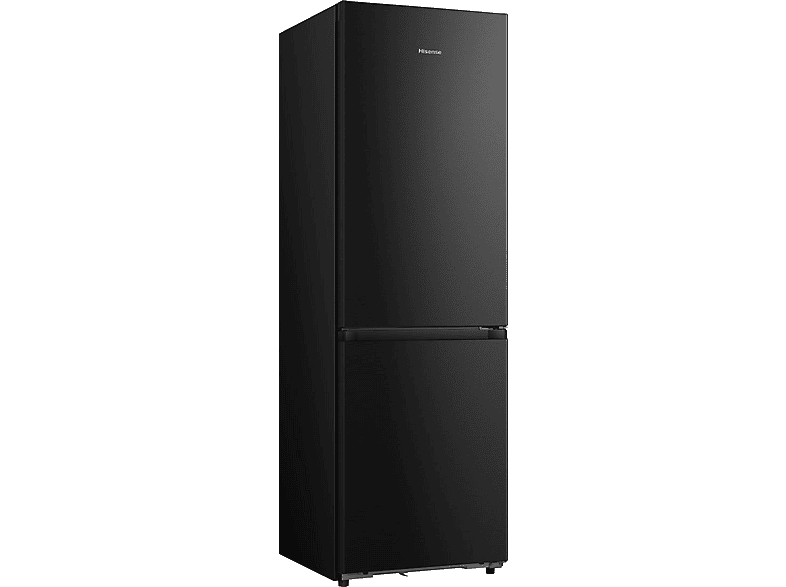 HISENSE RB5K330GSFC Kühlgefrierkombination (C, 330 l, 1856 mm hoch, Schwarz)