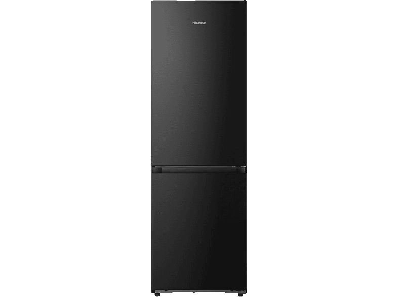 HISENSE RB5K330GSFC Kühlgefrierkombination (C, 330 l, 1856 mm hoch, Schwarz)