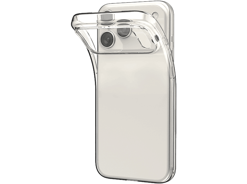 Etui PURO 0.3 Nude do Apple iPhone 17 Pro Max Przezroczysty