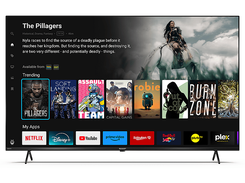 Sharp Telewizor LED 50 cali 50GK4445E – zdjęcie 2