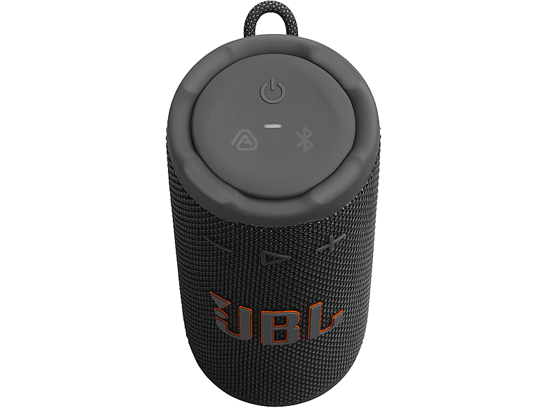 JBL Grip Tragbarer Bluetooth Lautsprecher, Wasserdicht, staubgeschützt und stoßsicher, integriertes Ambient Light und Auracast™, Schwarz — Foto 2 von 5