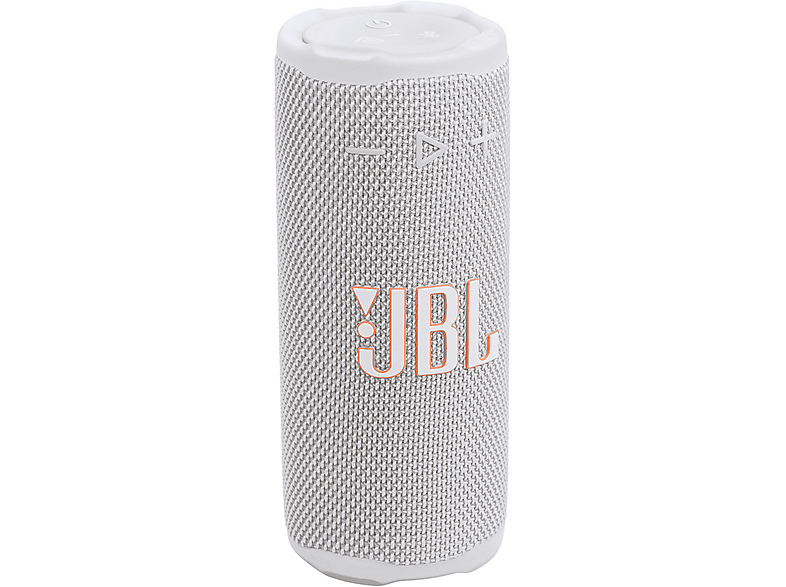 JBL Grip Tragbarer Bluetooth Lautsprecher, Wasserdicht, staubgeschützt und stoßsicher, integriertes Ambient Light und Auracast™, Weiß — Foto 4 von 5