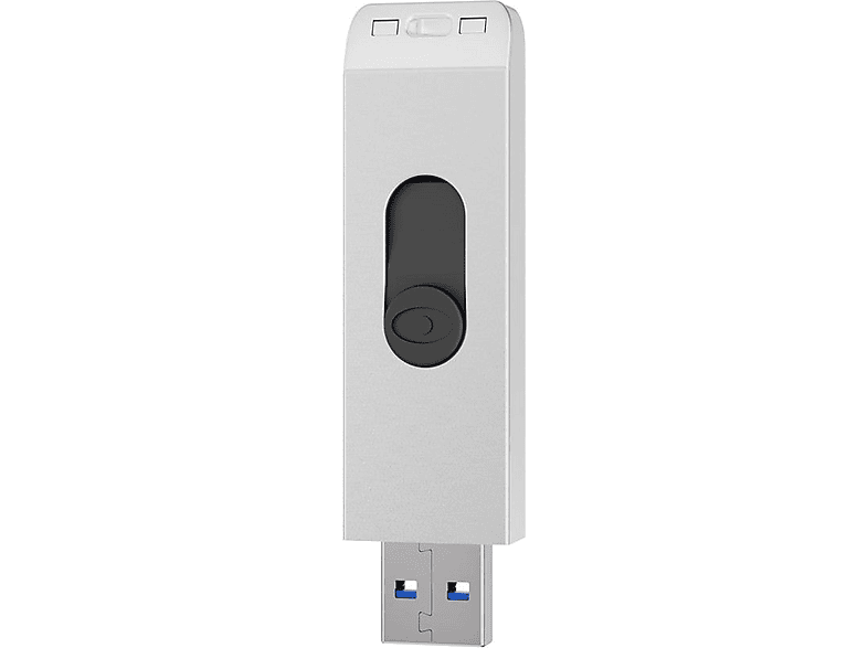 HP HPFD819W USB 3.2 Flash Drive 128GB, Silber; USB Stick — Foto 2 von 2