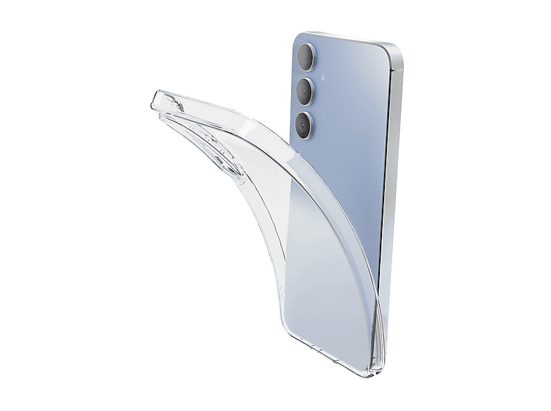 Cellularline Clear Duo - Cover Trasparente Ultra Protection Per Samsung Galaxy S10e - Doppio Materiale Antiurto - 2