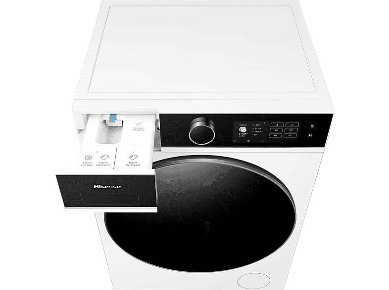 Hisense WF5I1245BWR Waschmaschine (12 kg, 1400 U/Min., A, Frontlader) — Foto 4 von 5