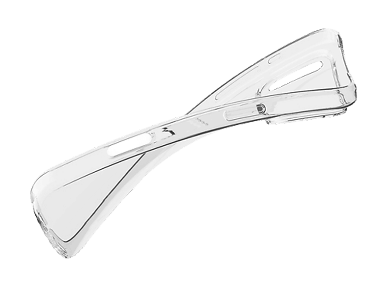 Funda móvil - CellularLine FINE, Apple, Para iPhone 17 Pro, Transparente