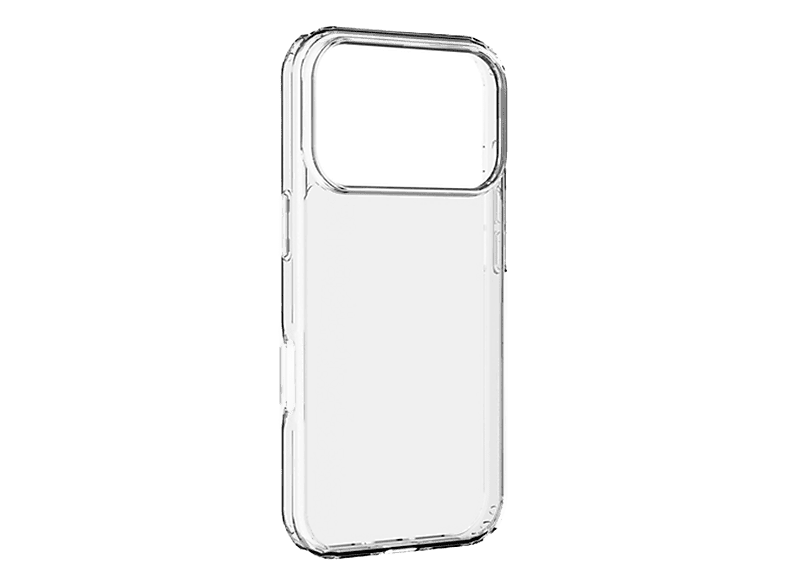 Funda móvil - CellularLine CLEAR STRONG, Para iPhone 17 Pro Max, Rígida, Ultrarresistente, Antibacteriana, Certificación Military Test, Transparente