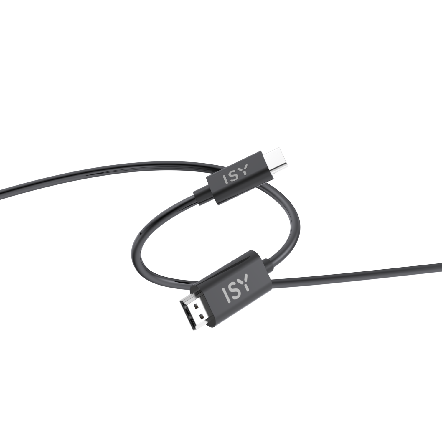 ISY Ihd-9101 Usb-c - Hdmi Kabel 3 M Zwart
