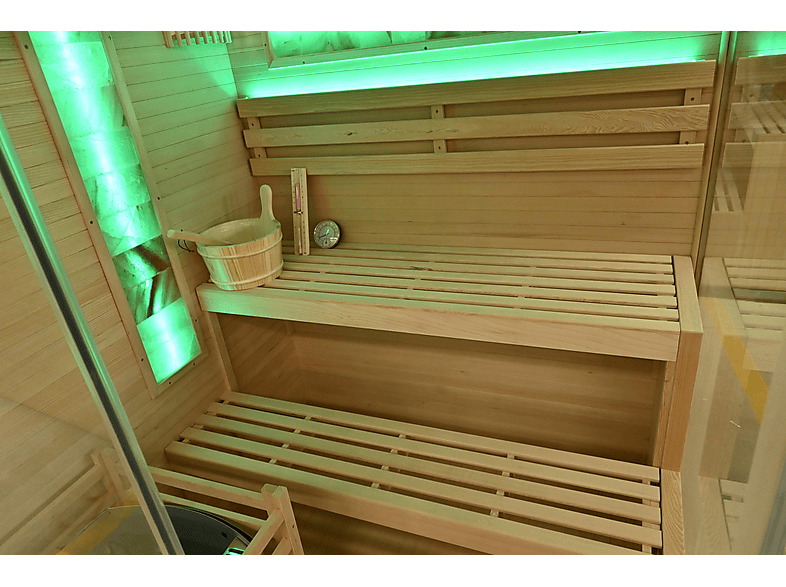 Sanotechnik SB50150 LUXOR 2 Sauna für 3 Personen (6 kW) — Foto 3 von 4