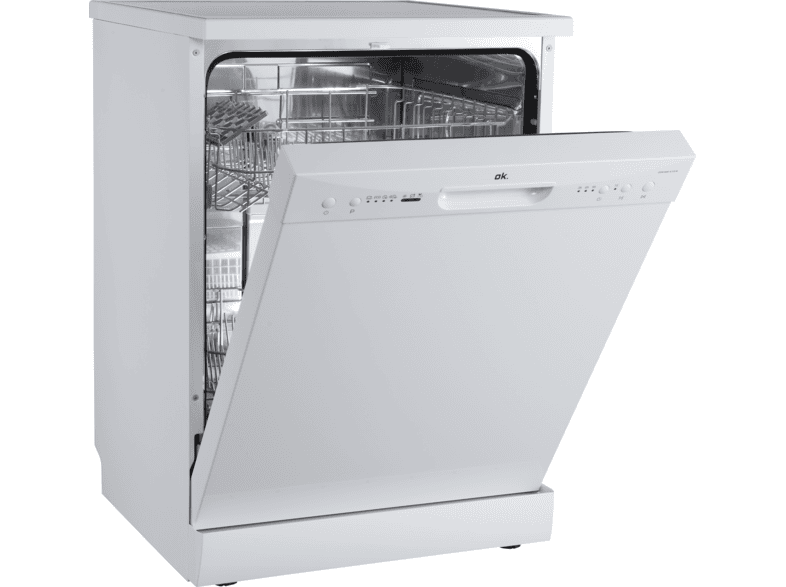 Thumbnail - OK. ODW 6061 E FS W Geschirrspüler (Standgerät, 598 mm breit, 49 dB (A), E)