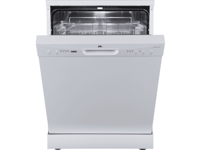 Thumbnail - OK. ODW 6061 E FS W Geschirrspüler (Standgerät, 598 mm breit, 49 dB (A), E)