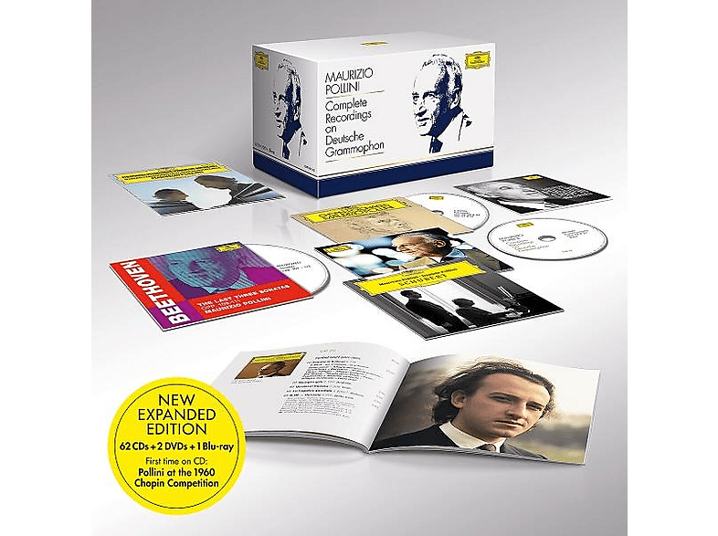 Maurizio Pollini - Complete Recordings on Deutsche Grammophonrammophon [CD + DVD Video]