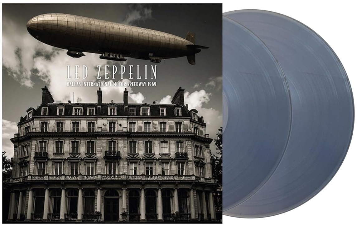 Led Zeppelin - Dallas International Motor Speedway 1969 (Clear Vinyl) (Vinyl LP (nagylemez))