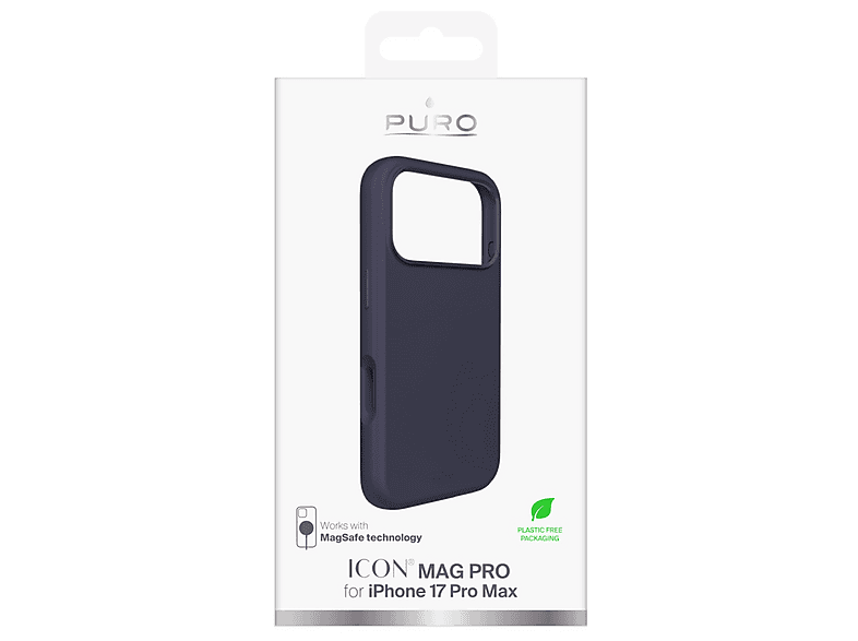 Etui PURO Icon Mag Pro do Apple iPhone 17 Pro Max Ciemnoniebieski – zdjęcie 2
