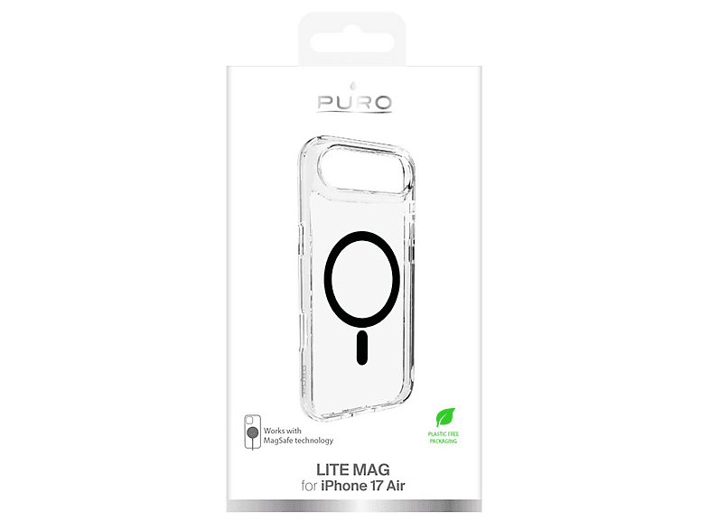 Puro Lite Mag Hybrid Case dla iPhone Air Przezroczysty – zdjęcie 2