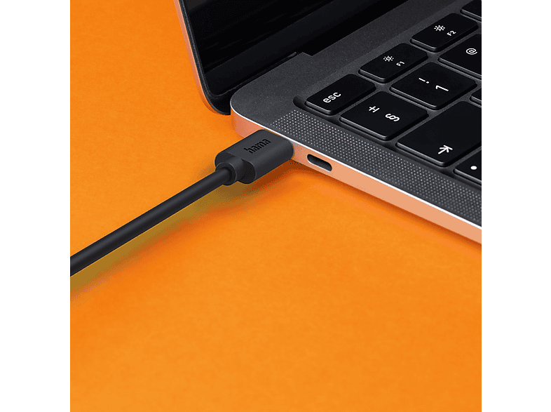 Thumbnail - HAMA USB Typ-C auf Typ-C, Kabel, Schwarz