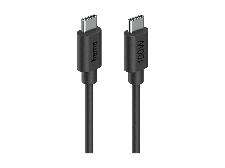 Thumbnail - HAMA USB-C auf USB-C, Ladekabel, 1,2 m, Schwarz