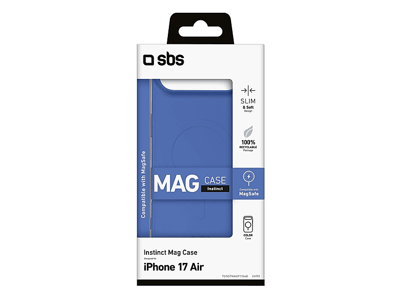 SBS Instinct Mag do iPhone 17 Air Niebieski – zdjęcie 3