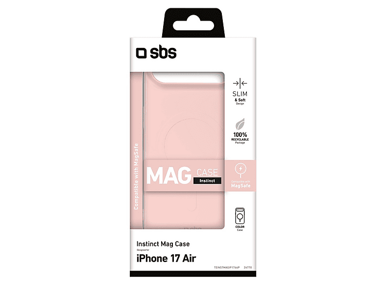 SBS Instinct Mag do iPhone 17 Air Różowy – zdjęcie 2