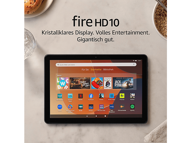 Thumbnail - AMAZON Fire HD 10 (2023 release), Tablet, 64 GB, 10,1 Zoll, Black