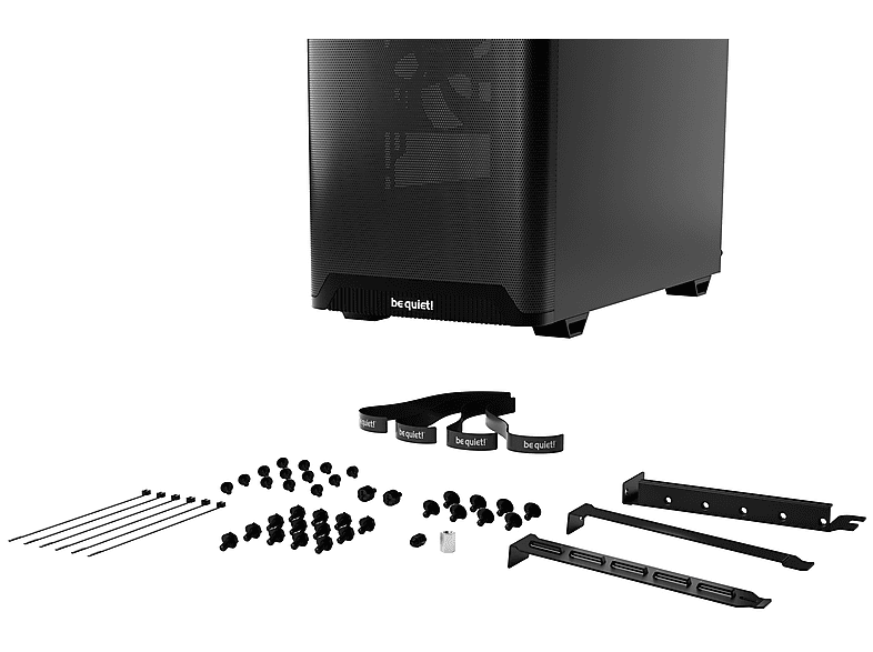 BE QUIET pure BASE 501 Airflow Black PC Gehäuse, Midi-Tower, Schwarz — Foto 5 von 5