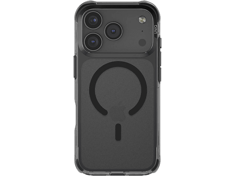 Etui - plecki UNIQ LifePro Xtreme do Apple iPhone 17 Pro 6,3 Magclick Charging Czarny Przezroczysty Przezroczysty-Czarny