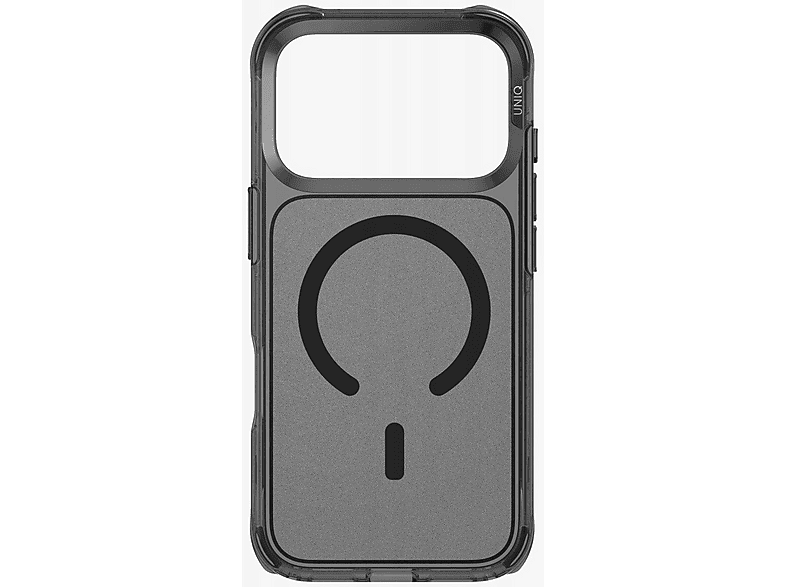 Etui - plecki UNIQ LifePro Xtreme do Apple iPhone 17 Pro 6,3 Magclick Charging Czarny Przezroczysty Przezroczysty-Czarny – zdjęcie 2