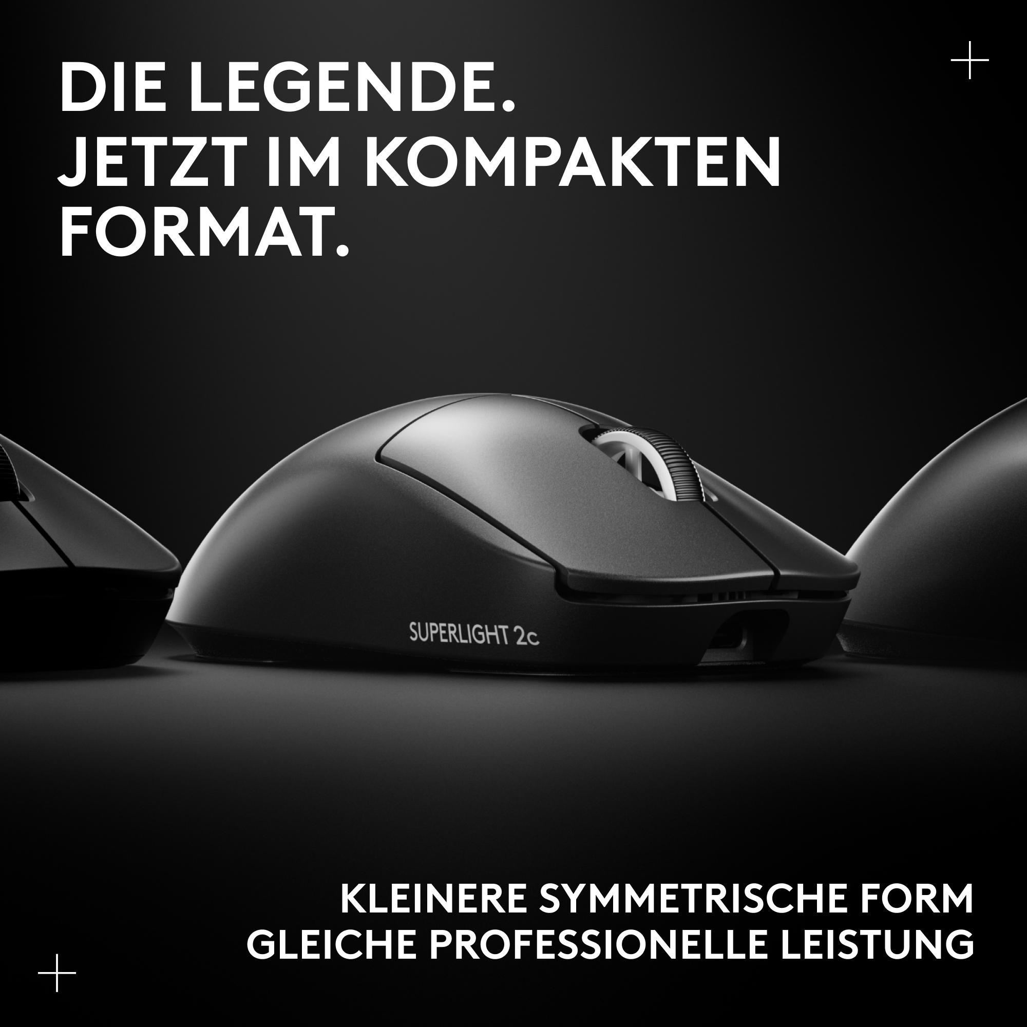 LOGITECH G PRO X SUPERLIGHT 2c Gaming Maus, Black | MediaMarkt