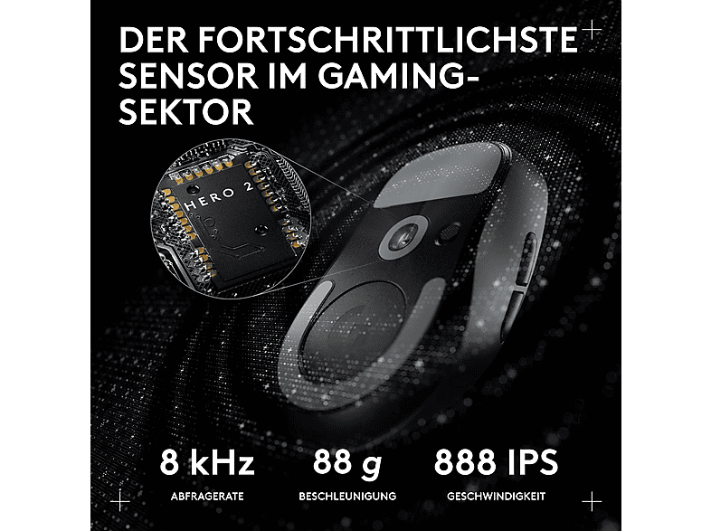 Thumbnail - LOGITECH G PRO X SUPERLIGHT 2c Gaming Maus, Black