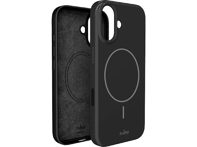 Etui PURO Pulse MagSafe do Apple iPhone 17 Czarny