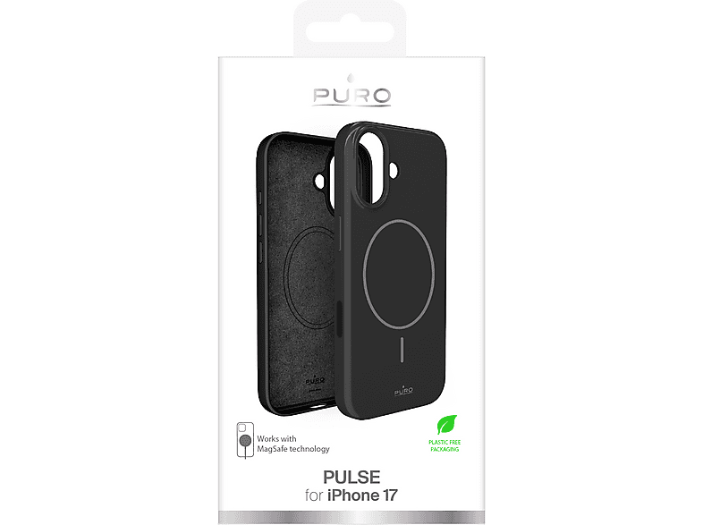 Etui PURO Pulse MagSafe do Apple iPhone 17 Czarny – zdjęcie 2