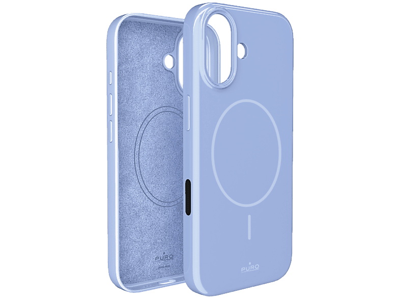 Etui PURO Pulse MagSafe do Apple iPhone 17 Niebieski