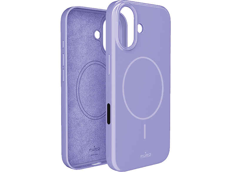 Etui PURO Pulse MagSafe do Apple iPhone 17 Fioletowy