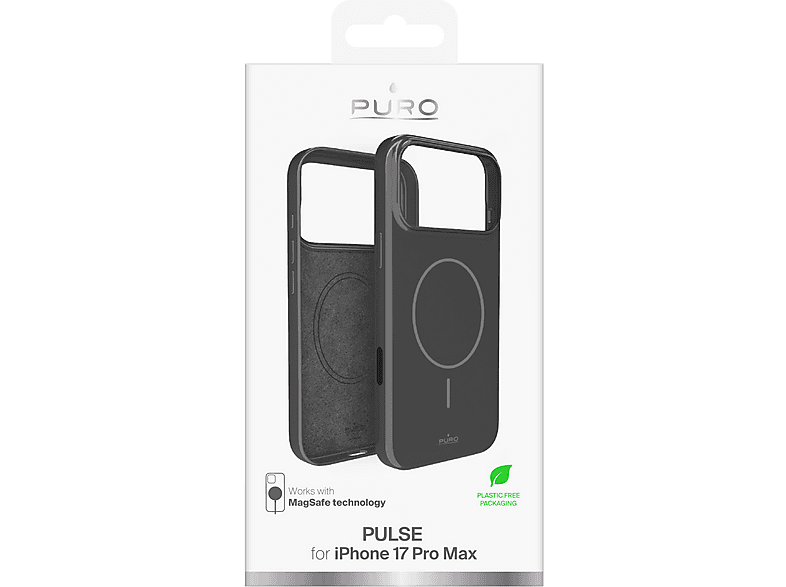 Etui PURO Pulse MagSafe do Apple iPhone 17 Pro Max Ciemnoszary – zdjęcie 2