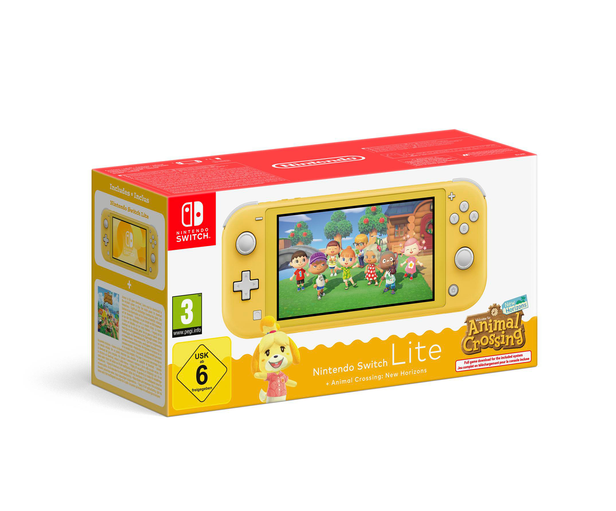 NINTENDO 10017605 Switch Lite + Animal Crossing: New Horizons