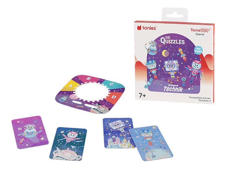 TONIES Tonieplay Game S - Die Quizzles: Spannende Technik Hörspiel